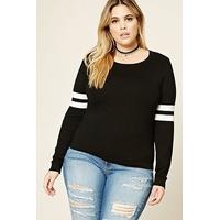 Plus Size Stripe Sweater