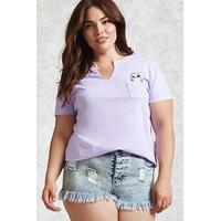 plus size alien pocket tee