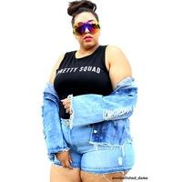 Plus Size Pretty Squad Bodysuit