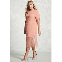 Plus Size Mesh Dress