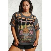 Plus Size Desert Bowl Cutout Tee