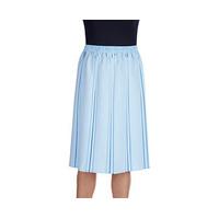 Pleated Elasticated Skirt, Blue, Size 12-14, Polyester