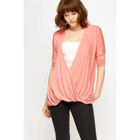 Plunge Wrap Blouse