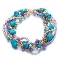 plage de marseille pearl and gemstone necklace