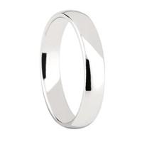 platinum 4mm classic court wedding ring