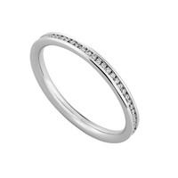 Platinum 0.33 carat diamond full eternity ring