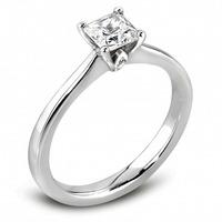 platinum princess cut diamond ring ri 1113040ct plus hsi1042ct