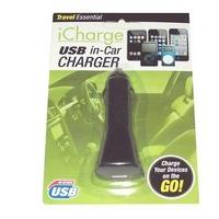 pms international icharge usb in car charger hi speed usb charge your