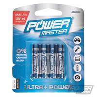 pmaster aaa super alkaline battery lr03 4pk 4pk