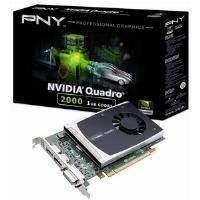 PNY NVIDIA Quadro 2000 Graphics Card 1GB GDDR5 PCI-Express 2.0 x16 (Retail)