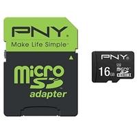 PNY Performance MicroSDXC Memory Card 16 GB Class 10 50 MB/s