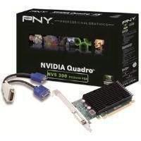 Pny Nvidia Nvs 300 Graphics Card 512mb Ddr3 Pci-express 2.0 X16 With Dms59 To Dual Vga Adaptor Cable (retail)