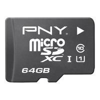PNY Elite Performance 64GB microSDXC UHS-I flash memory card