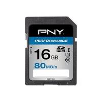 PNY Performance 16GB SDHC UHS-I flash memory card