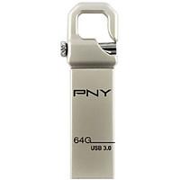 PNY HOOK Attaché USB 3.0 64GB Flash Pen Drive Metal Style