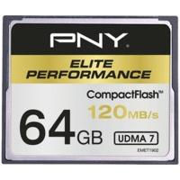 pny compact flash elite performance 120mbs 64gb