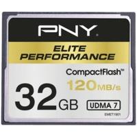 pny compact flash elite performance 120mbs 32gb