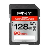 pny sdxc high performance class 10 uhs i u3 128gb sd128higper90 ef