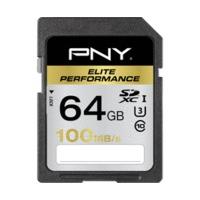 PNY SDXC Elite Performance 64GB Class 10 UHS-I (SD64G10ELIPER-EF)