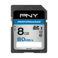 PNY SDHC Performance 8GB Class 10 UHS-I U1 (SD8GBPER80-EF)