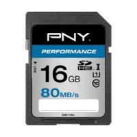 PNY SDHC Performance 16GB Class 10 UHS-I U1 (SD16GPER80-EF)