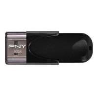 Pny Attache 4 16gb Usb2.0 Flash Drive Black