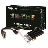 PNY Graphics Card Nvidia NVS 300X1 Display Port 512MB DDR3