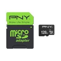 Pny 128gb Micro-sd Flash Card With Sd Adapter