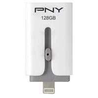 Pny Duo Link On The Go 128gb Usb Flash Drive For Iphone And Ipad User