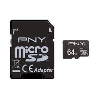 Pny 64gb Micro Sd Hc Flash Memory Card With Sd Adapter