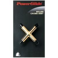 PowerGlide Brass Cross Rest