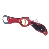 Portable Fishing Plier Fish Lip Gripper Grabber Controller Hook Remove Lure Fishing Tackle Tool Red