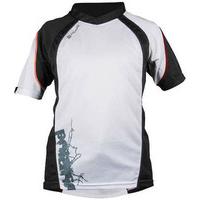 Polaris Wanderer SS Kids Jersey White/Grey