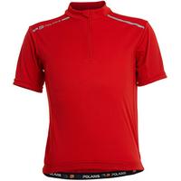 Polaris Mini Adventure SS Kids Jersey Red