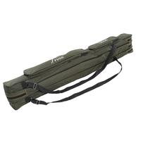 portable folding fishing rod carrier canvas fishing pole tools storage ...