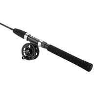Portable Fishing Reel Rod Combo Set Ice Fishing Rod Kit with 100m Fishing Line Fishing Accessories Tackle Kit