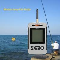 Portable Professional Sounder Wireless Sonar Fish Finder Fishing Probe Detector Fishfinder with Dot Matrix