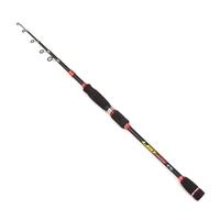 portable telescopic carbon fiber fishing rod pole spinning fish fishin ...