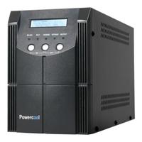 powercool 2000va smart ups 1200w lcd display 2 x uk plug 2 x rj45 4 x  ...