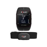 polar m400 hr heart rate monitor running black