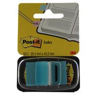 Postit Index 25mm Bright Blue 680-23 - 12 Pack