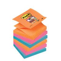 Post-it Notes Super Sticky Z-Notes 76 x 76mm Bangkok Pack of 6