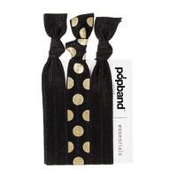 Popband London Gold Dust Hair Ties x 3