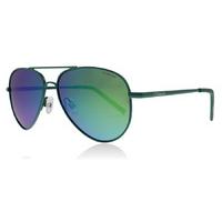 Polaroid Junior PLD8015/N Sunglasses Green 1ZU 52mm