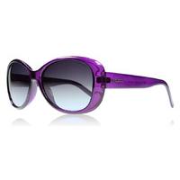 Polaroid PLD4014S Sunglasses Clear Purple PVG Polariserade