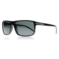 Polaroid PLD2019S Sunglasses Shiny black D28 Polariserade