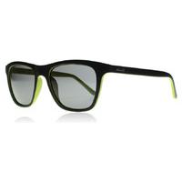 police hot 1 sunglasses black green 07vh