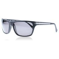 police dust 2 sunglasses black u28p polariserade