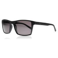 Police Astral Sunglasses Matte Black U28P Polariserade