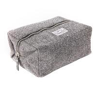 Pomp & Co Dropp Kit Tweed Toiletries Bag